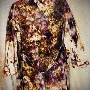 Ralph Lauren hand-dyed women's robe